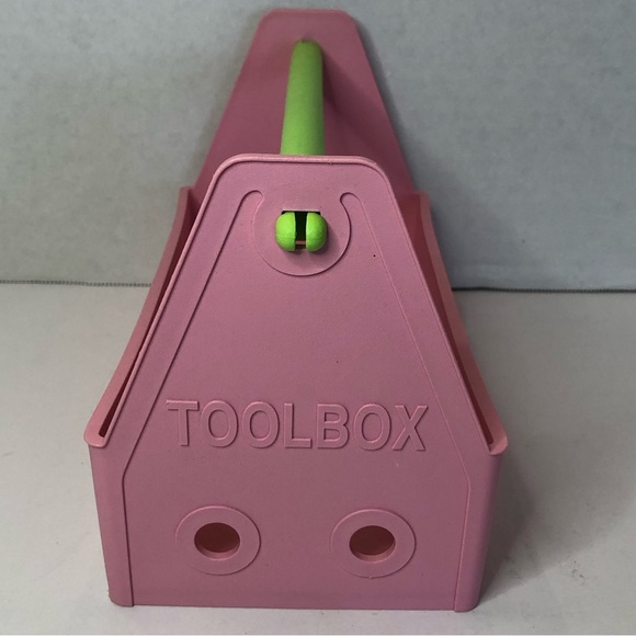 Green Toys Recycled Pink Toy Box Caddy No Accessories Tools Not Included - Picture 2 of 6